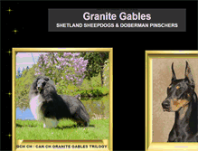 Tablet Screenshot of granitegables.com